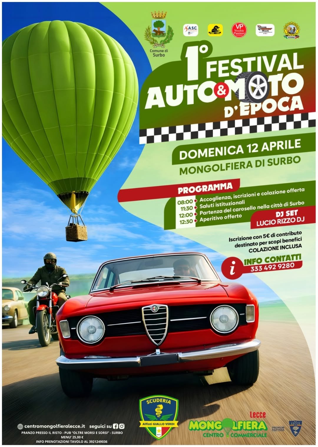 1° FESTIVAL AUTO & MOTO D'EPOCA