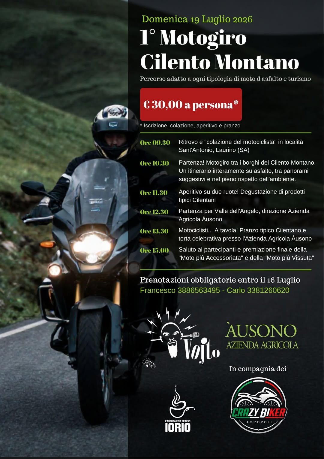 1° MOTOGIRO CILENTO MONTANO