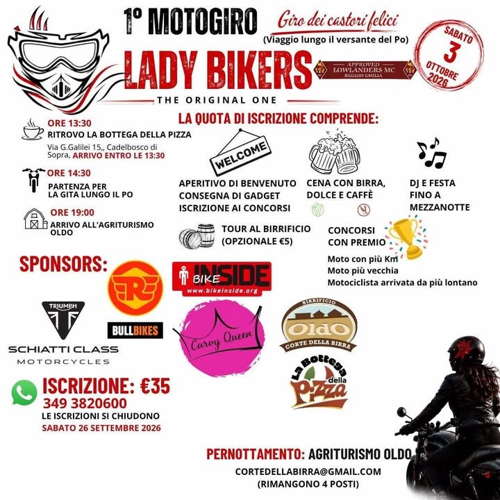 1° MOTOGIRO LADY BIKERS