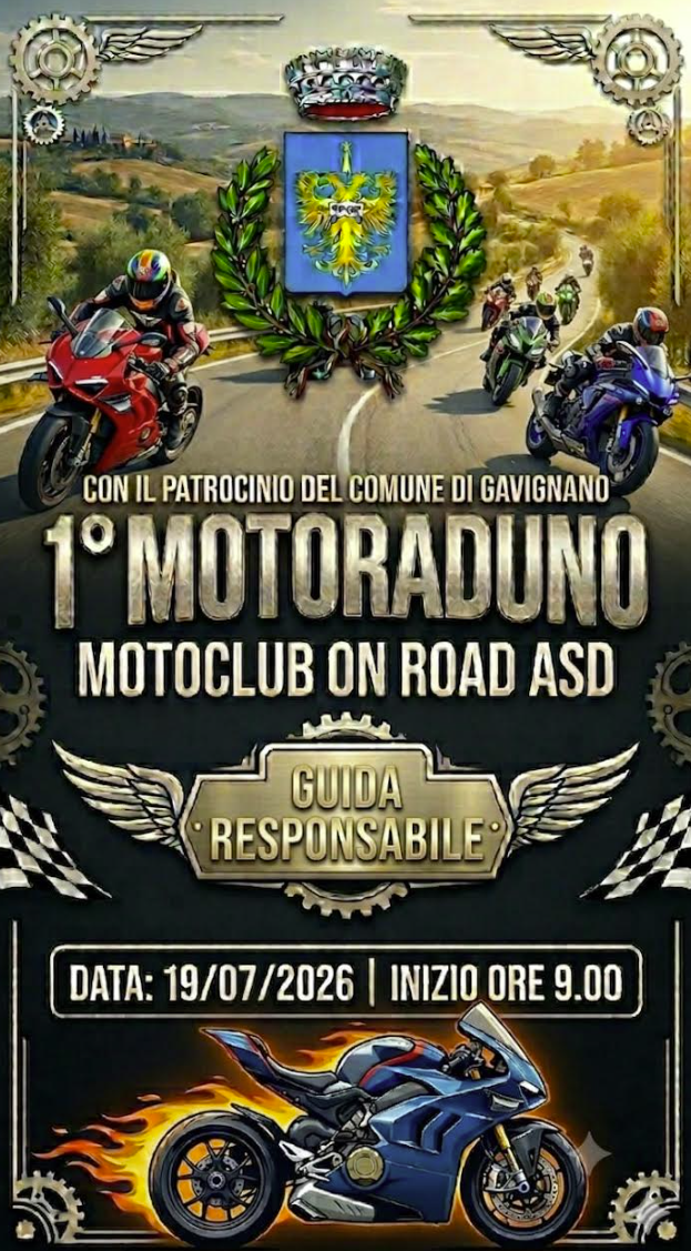 1° MOTORADUNO MOTOCLUB ON ROAD ASD