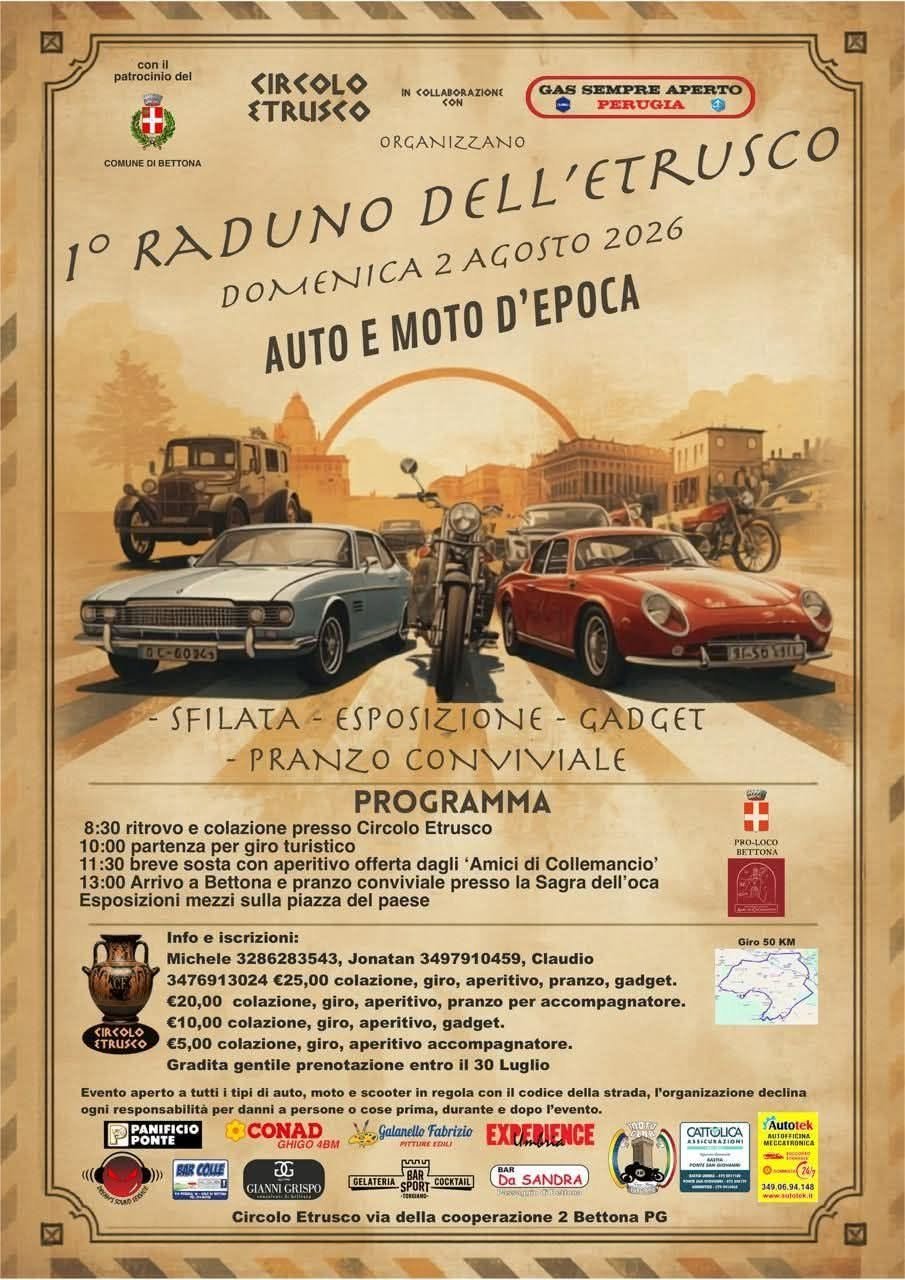 1° RADUNO DELL’ETRUSCO