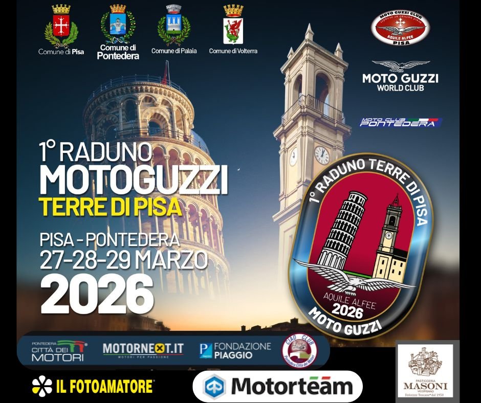 1° RADUNO MOTO GUZZI TERRE DI PISA