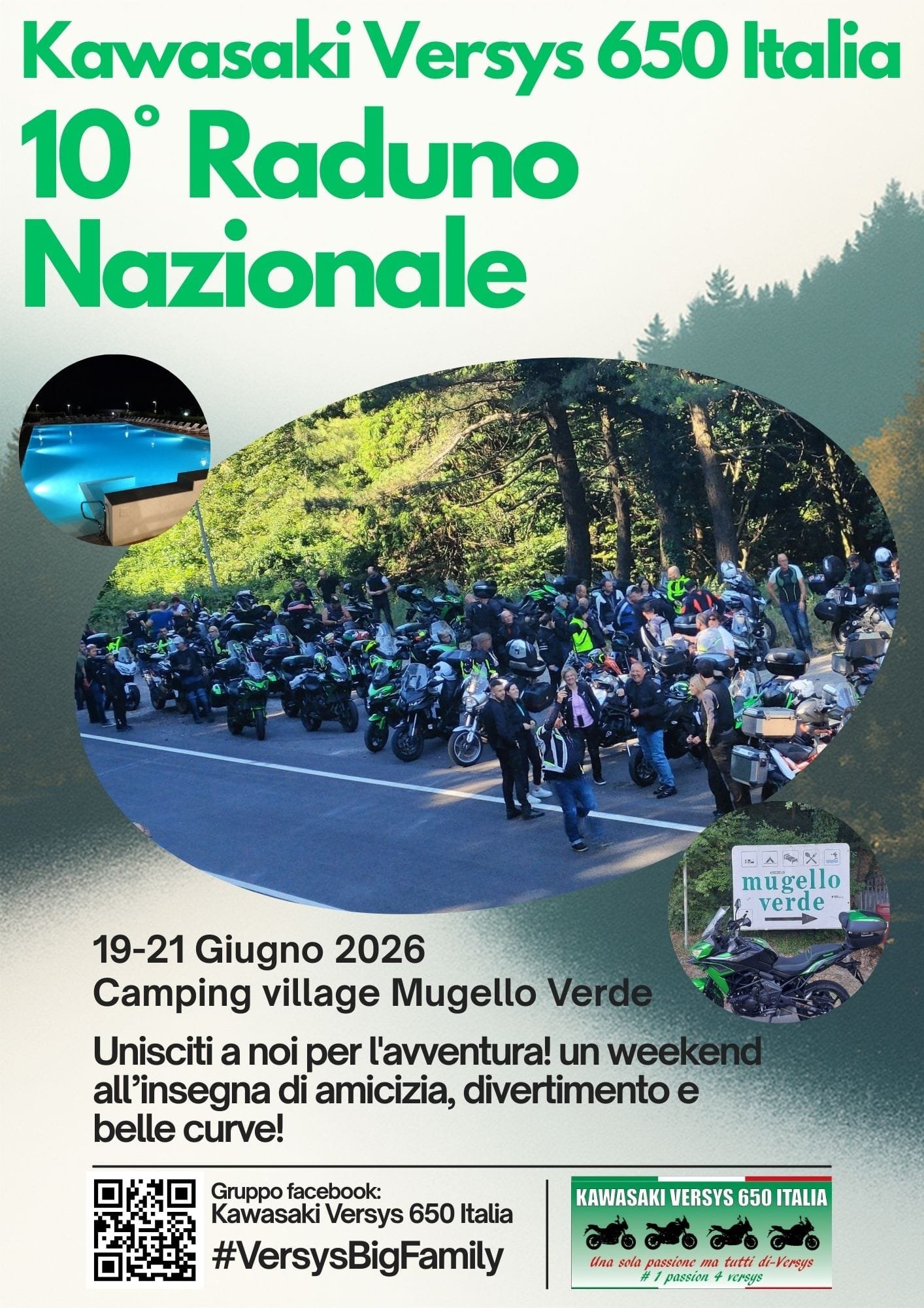 10° RADUNO NAZIONALE KAWASAKI VERSYS 650 ITALIA