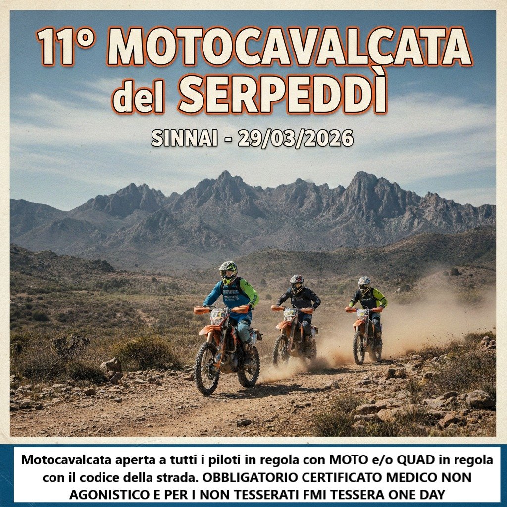 11° MOTOCAVALCATA DEL SERPEDDÌ