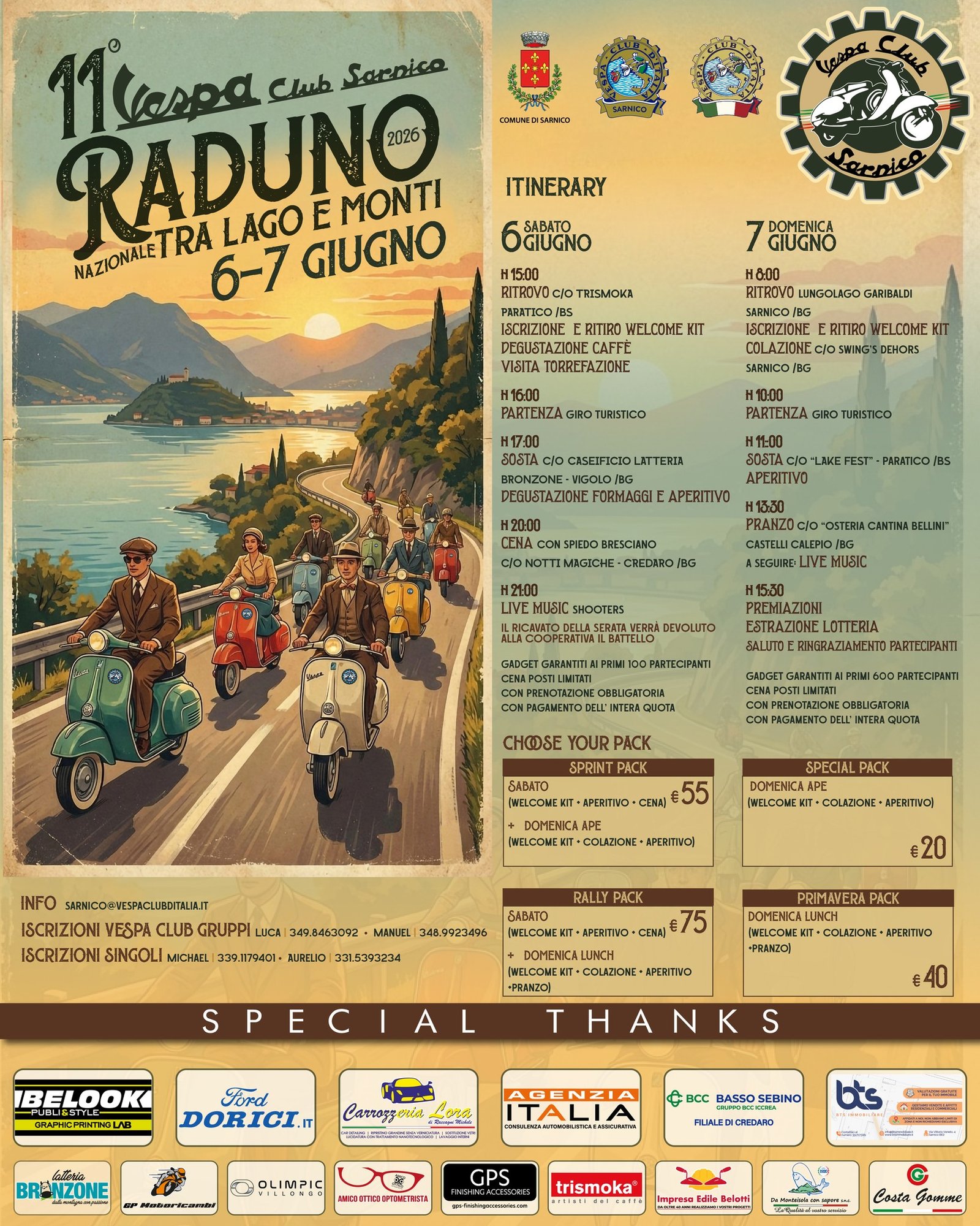 11° RADUNO NAZIONALE TRA LAGO E MONTI