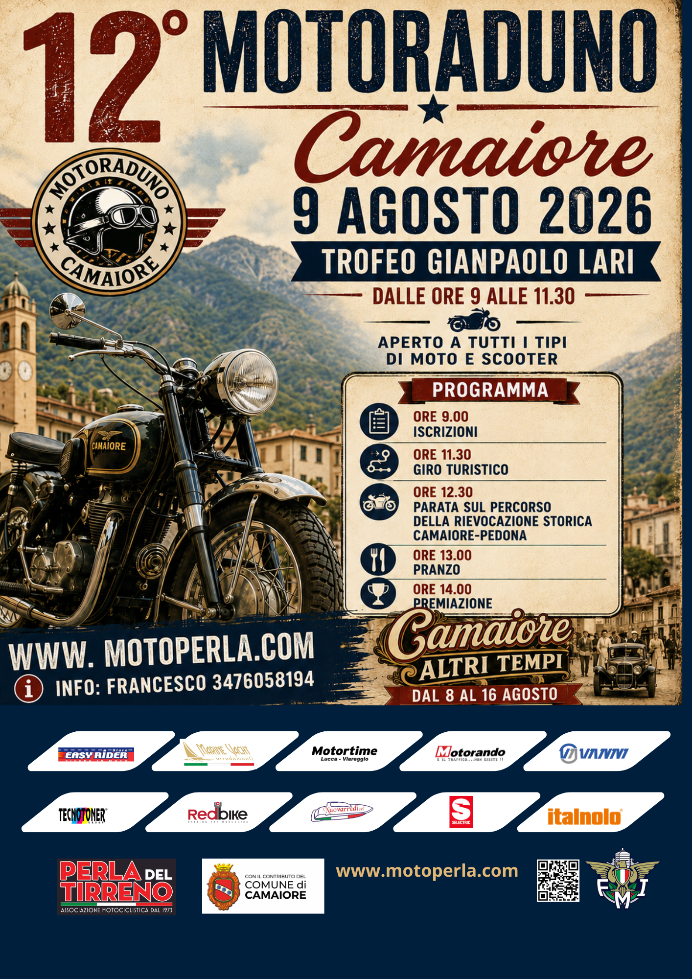 12° MOTORADUNO CAMAIORE