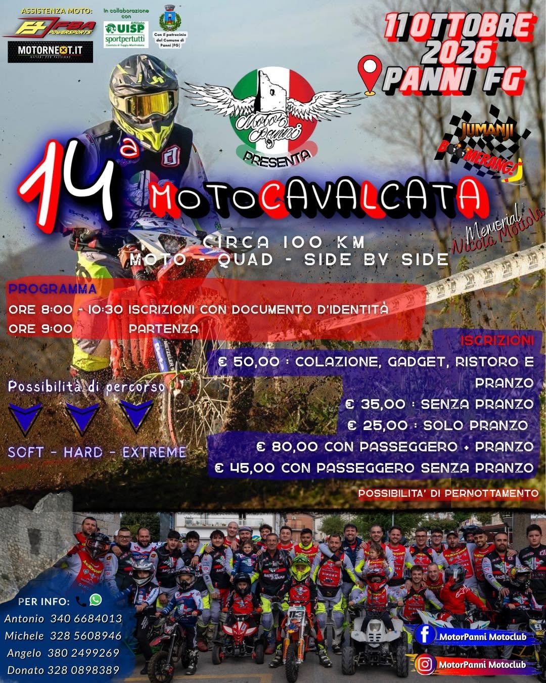 14^ MOTOCAVALCATA
