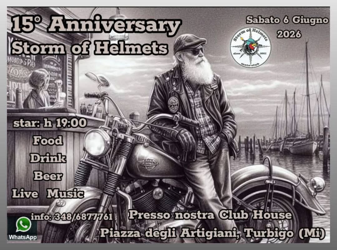 15° ANNIVERSARY STORM OF HELMETS
