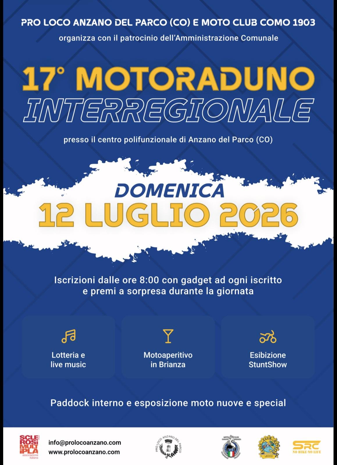 17° MOTORADUNO INTERREGIONALE – ANZANO DEL PARCO