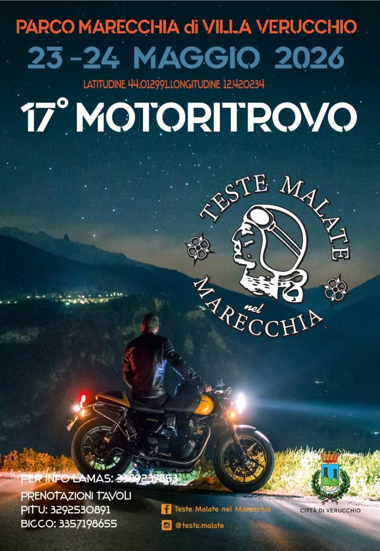 17° MOTORITROVO TESTE MALATE NEL MARECCHIA