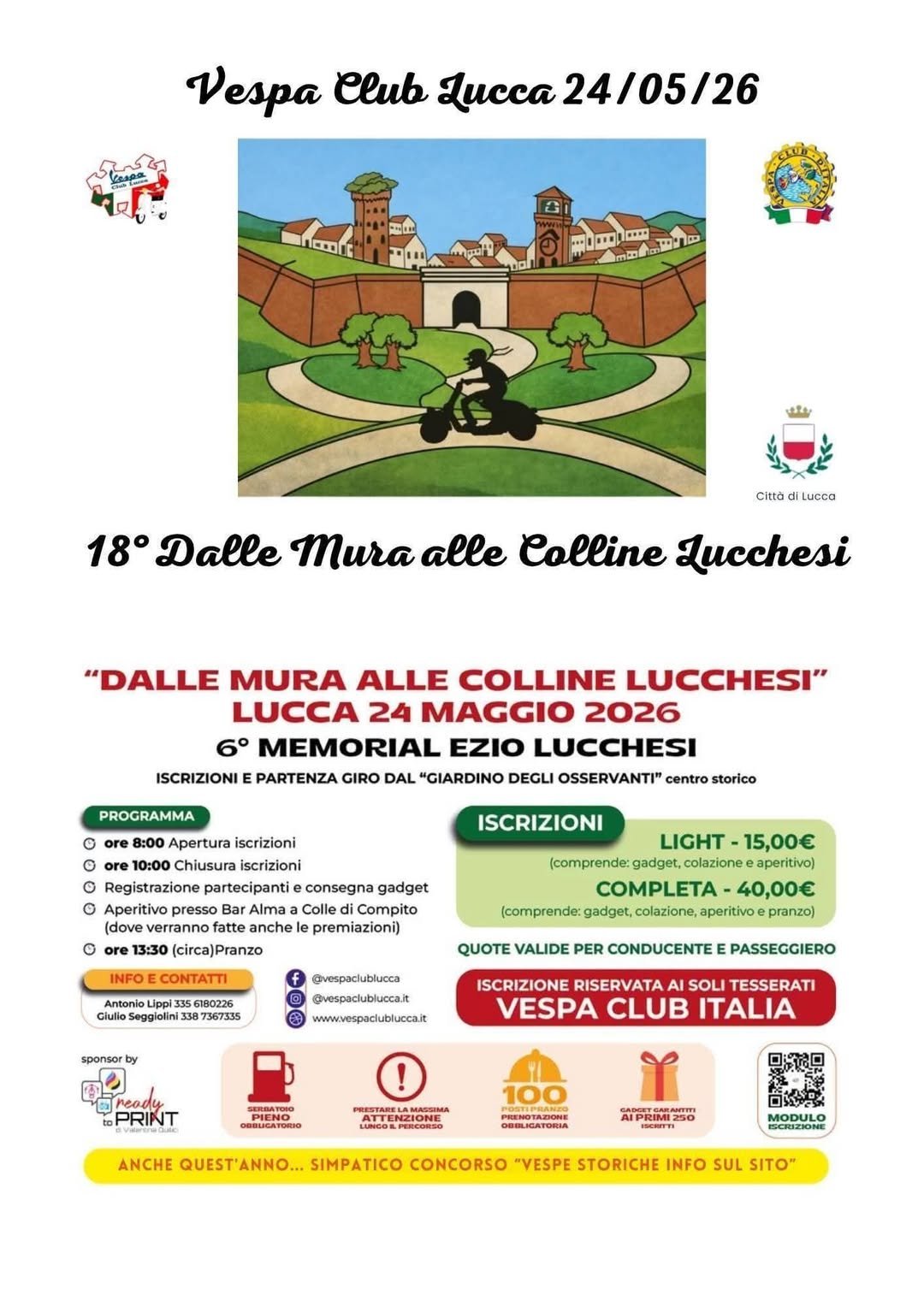 18° DALLE MURA ALLE COLLINE LUCCHESI