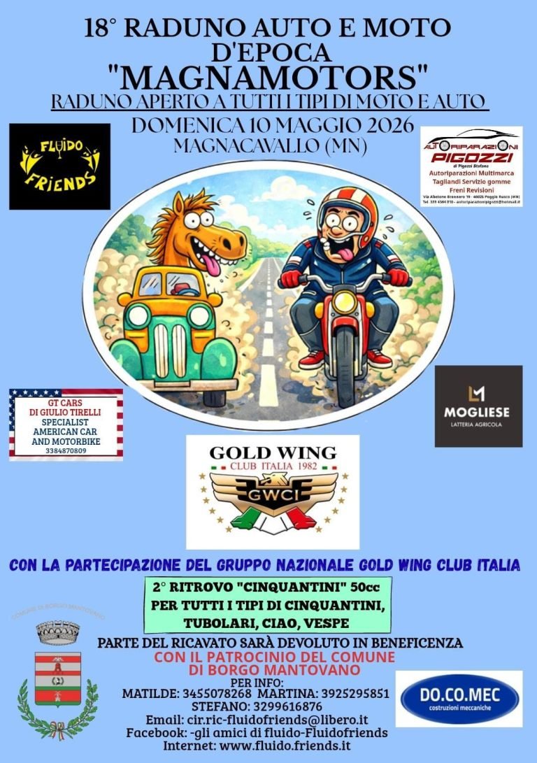 18° RADUNO AUTO E MOTO D'EPOCA "MAGNAMOTORS"