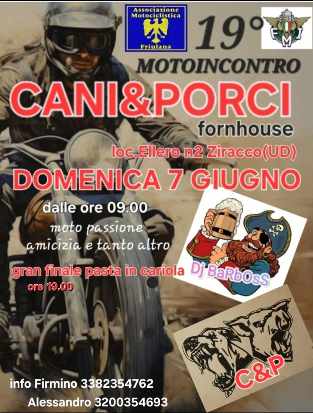 19° MOTOINCONTRO CANI&PORCI