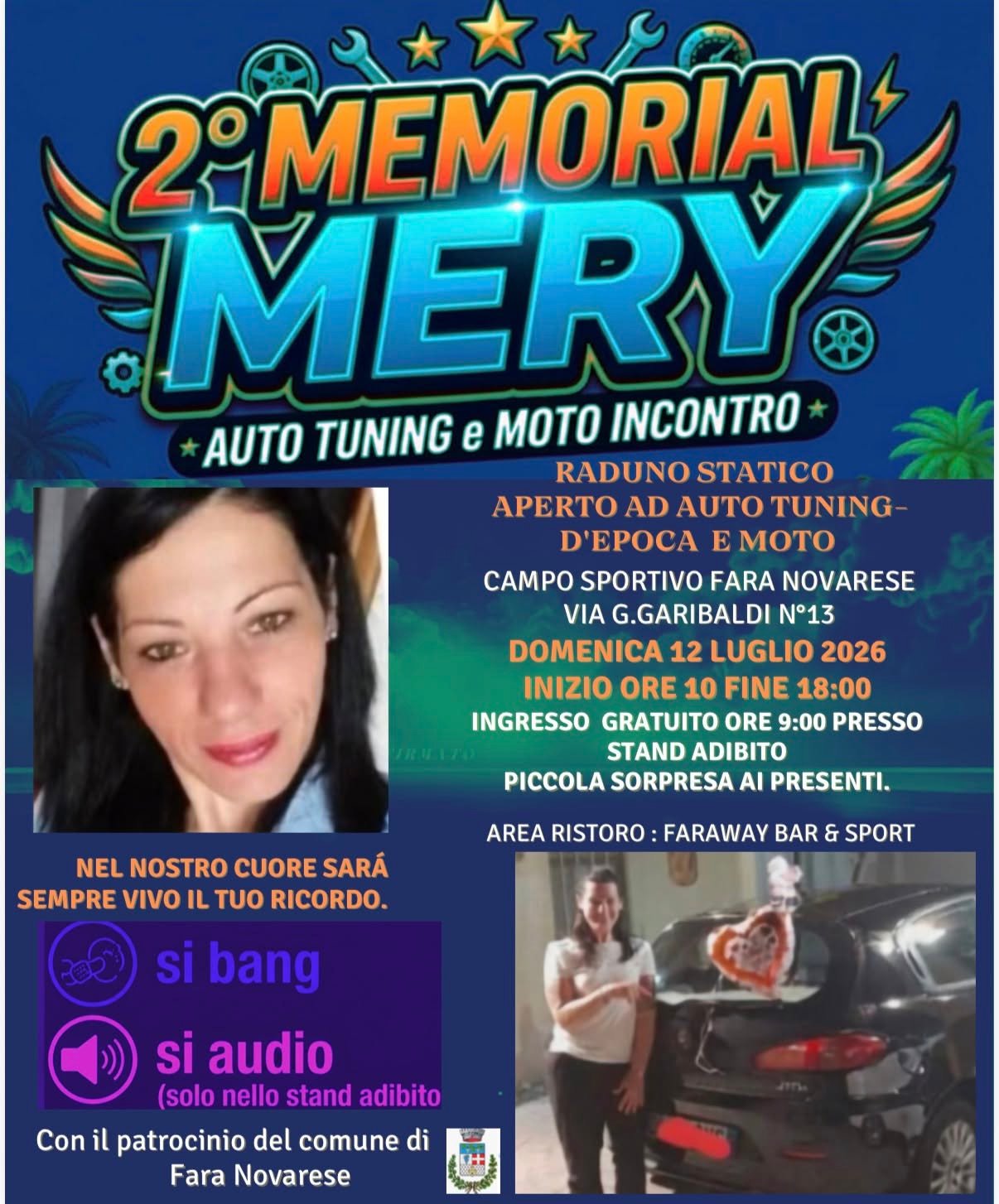 2° MEMORIAL IMERY – AUTO TUNING e MOTO INCONTRO