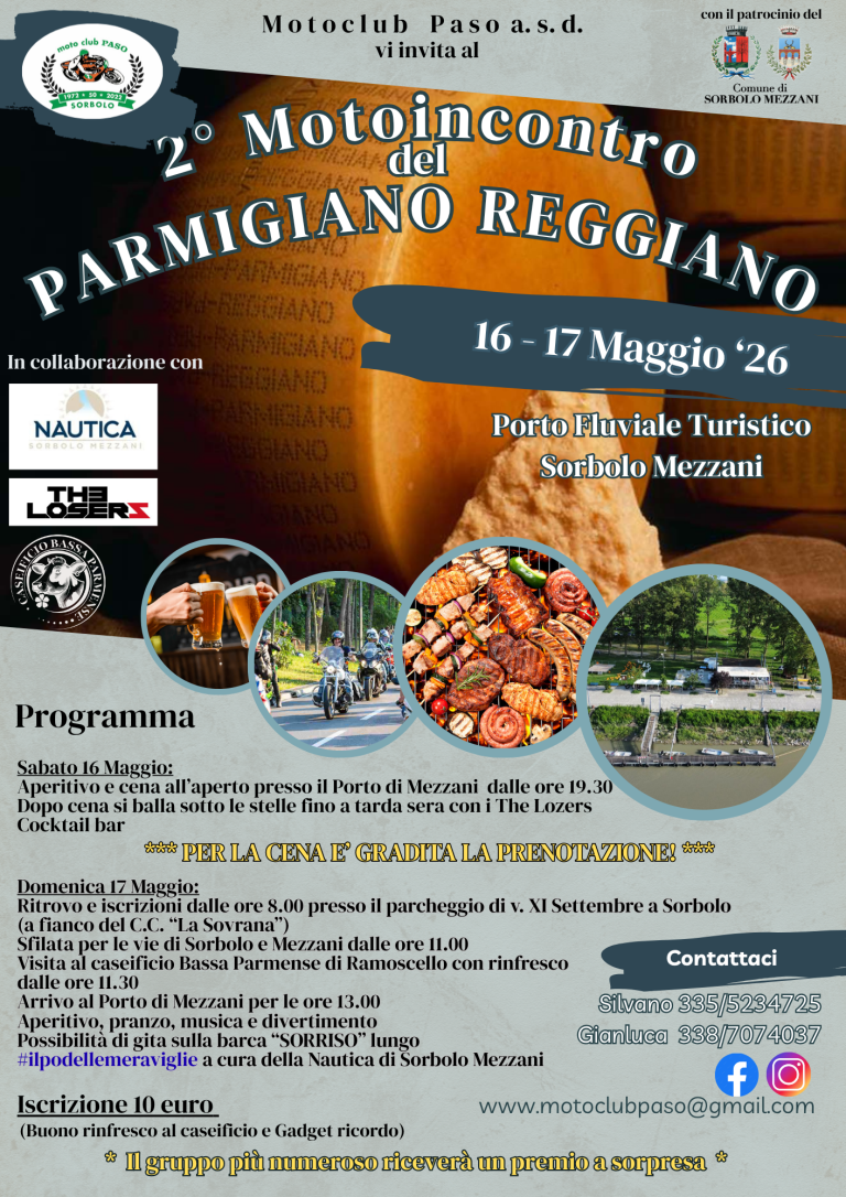 2° MOTOINCONTRO DEL PARMIGIANO REGGIANO