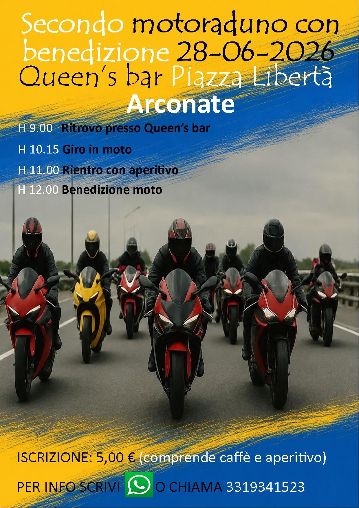 2° MOTORADUNO CON BENEDIZIONE