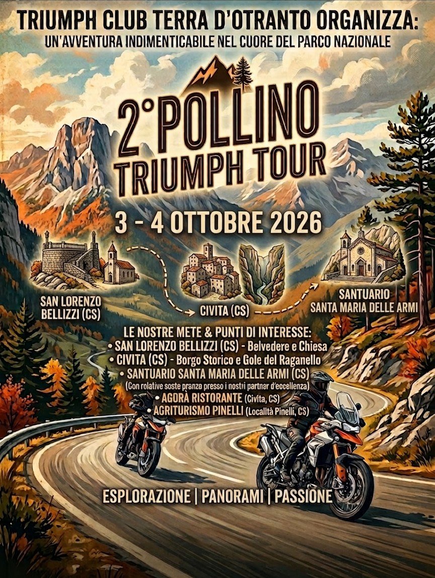 2° POLLINO TRIUMPH TOUR