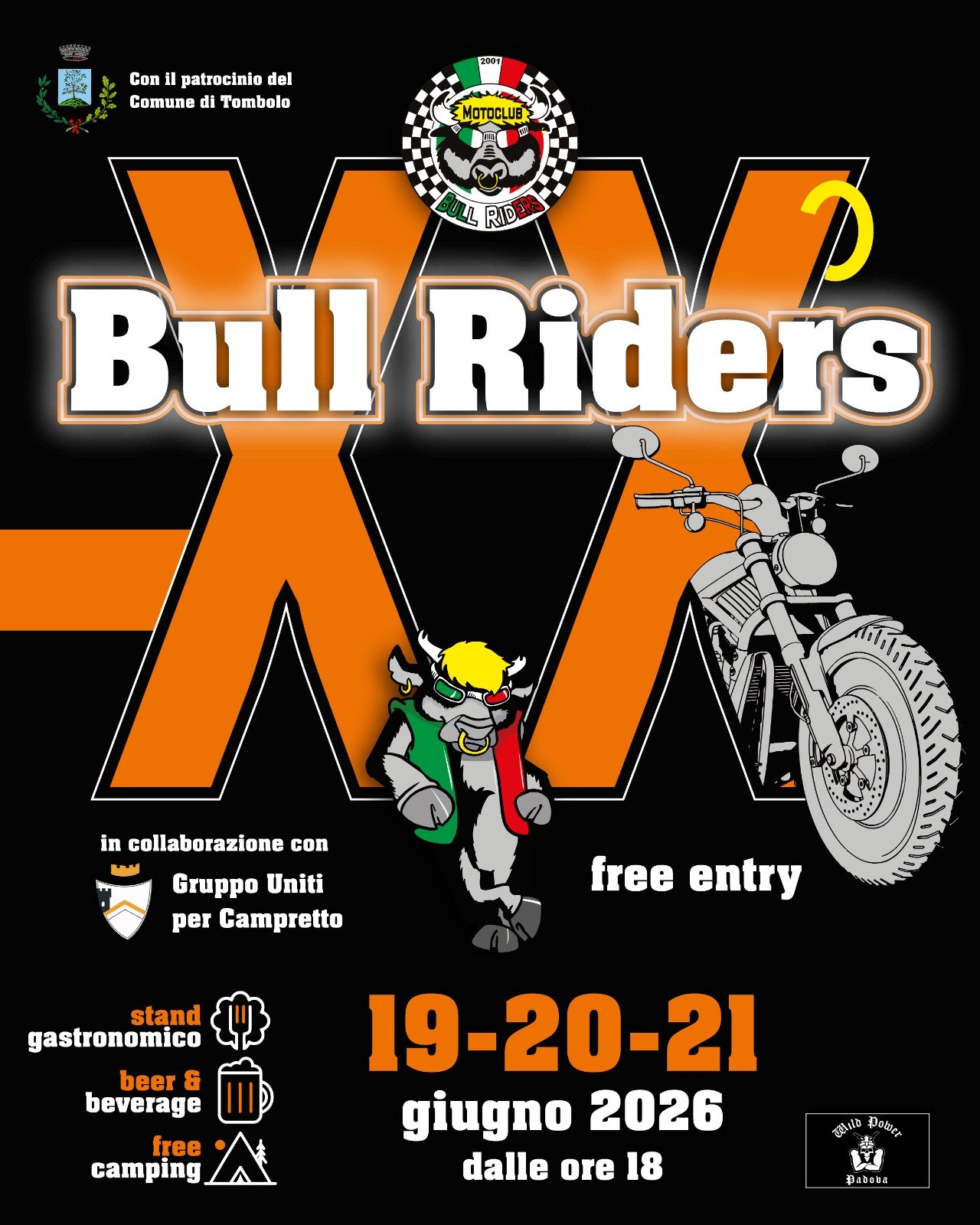 20° BULL RIDERS
