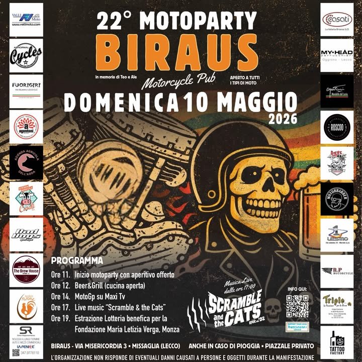 22° MOTOPARTY BIRAUS