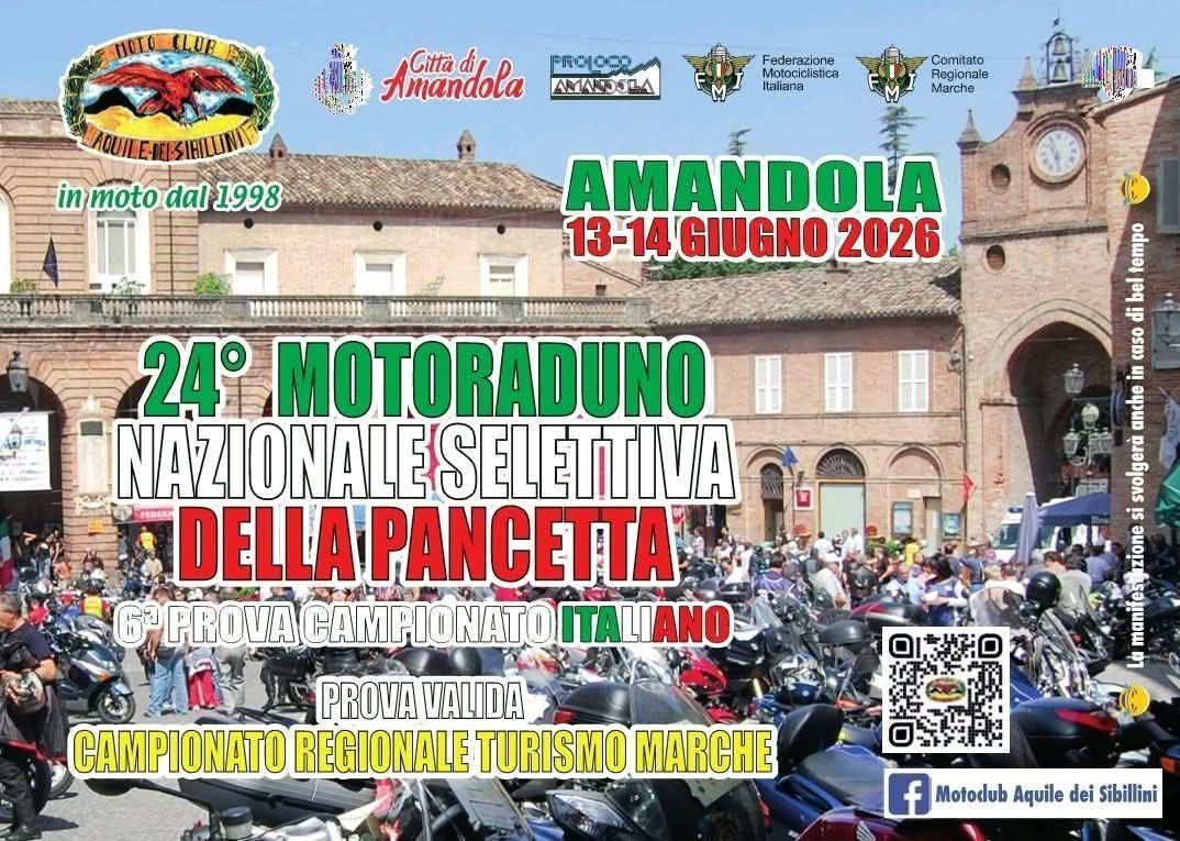 24° MOTORADUNO NAZIONALE SELETTIVA DELLA PANCETTA