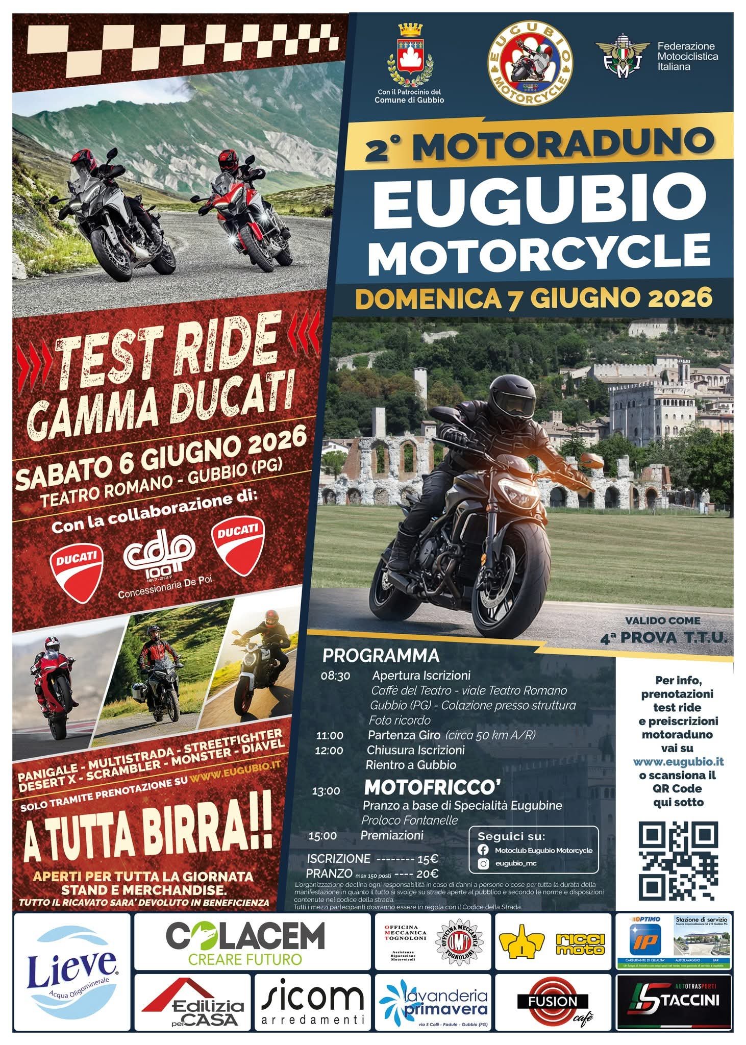 2°MOTORADUNO EUGUBIO MOTORCYCLE
