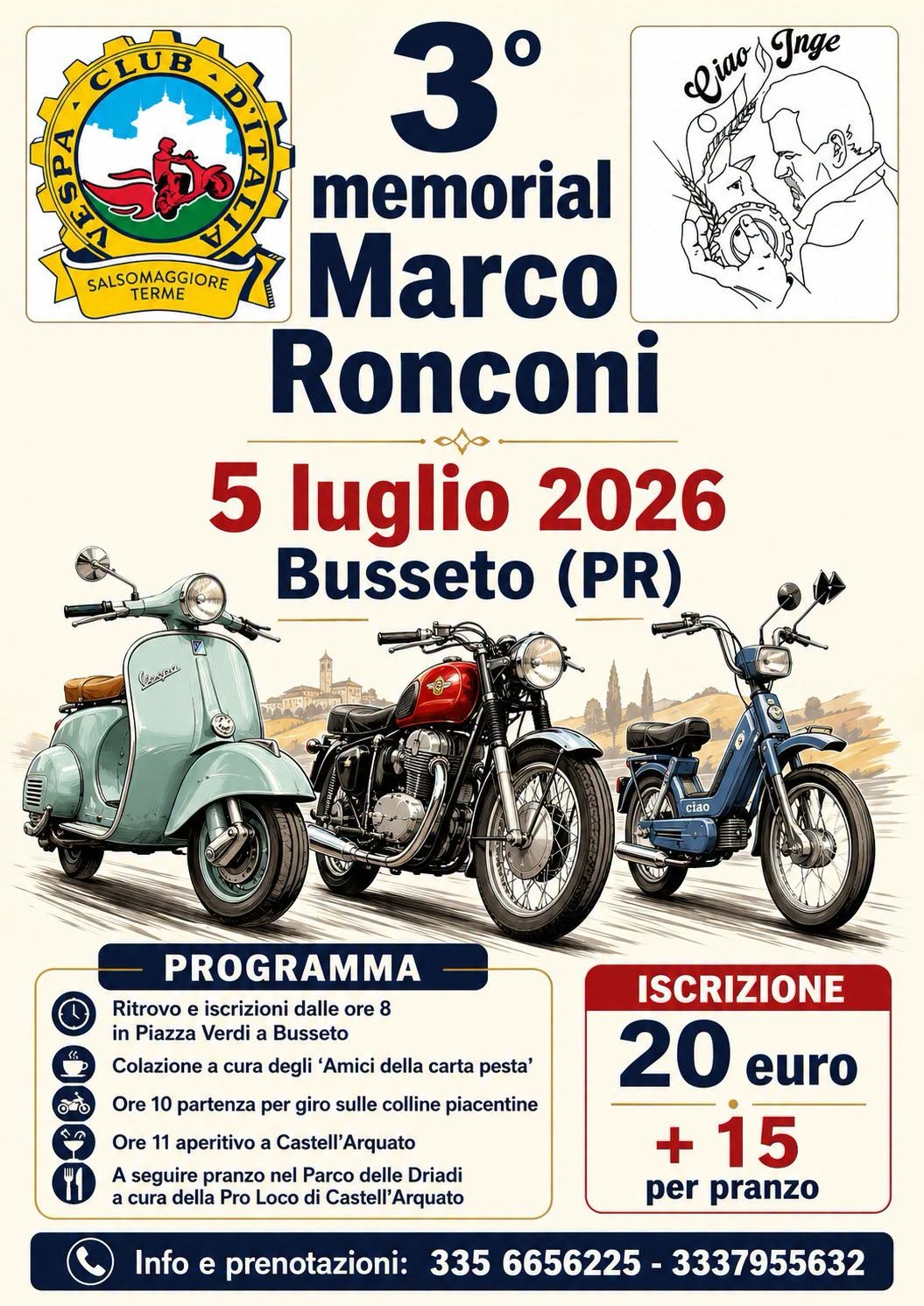 3° MEMORIAL MARCO RONCONI