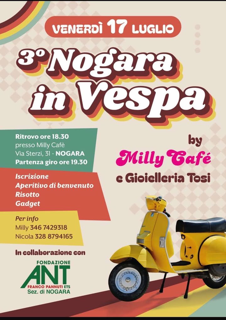 3° NOGARA IN VESPA