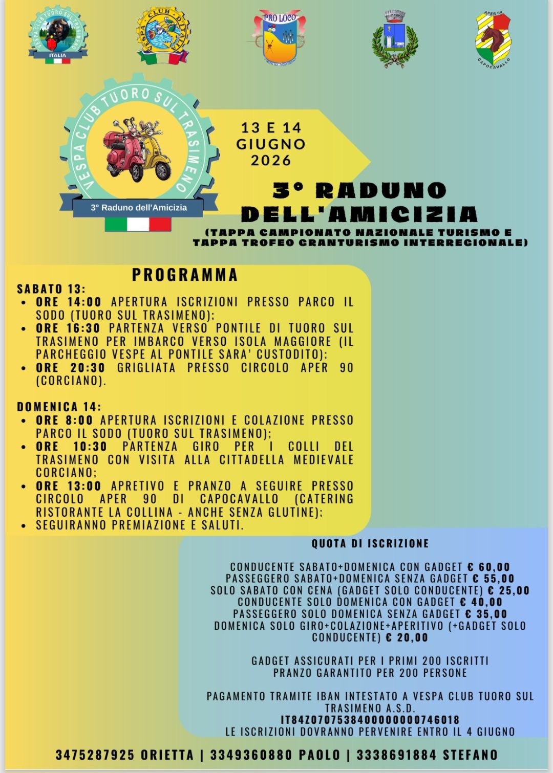 3° RADUNO DELL’AMICIZIA