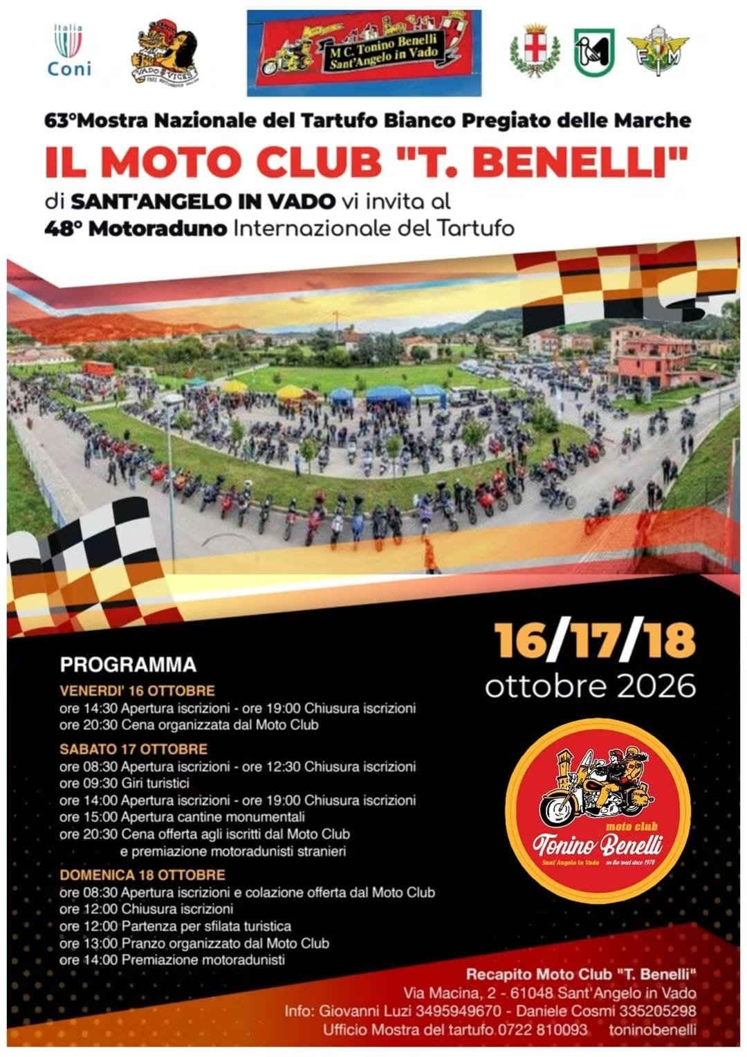 48° MOTORADUNO INTERNAZIONALE DEL TARTUFO