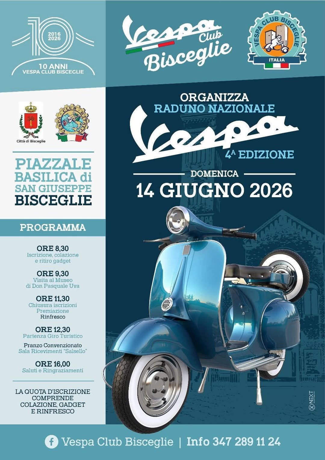 4a EDIZIONE RADUNO NAZIONALE VESPA
