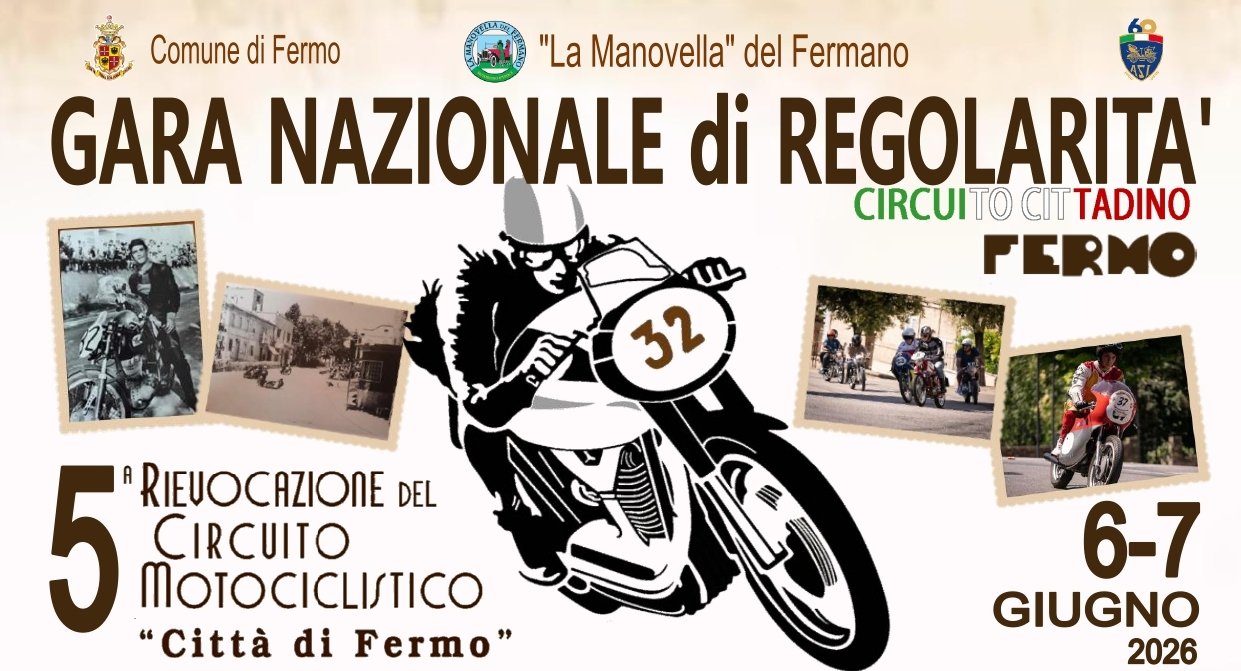 5^ RIEVOCAZIONE DEL CIRCUITO MOTOCICLISTICO CITTA’ DI FERMO