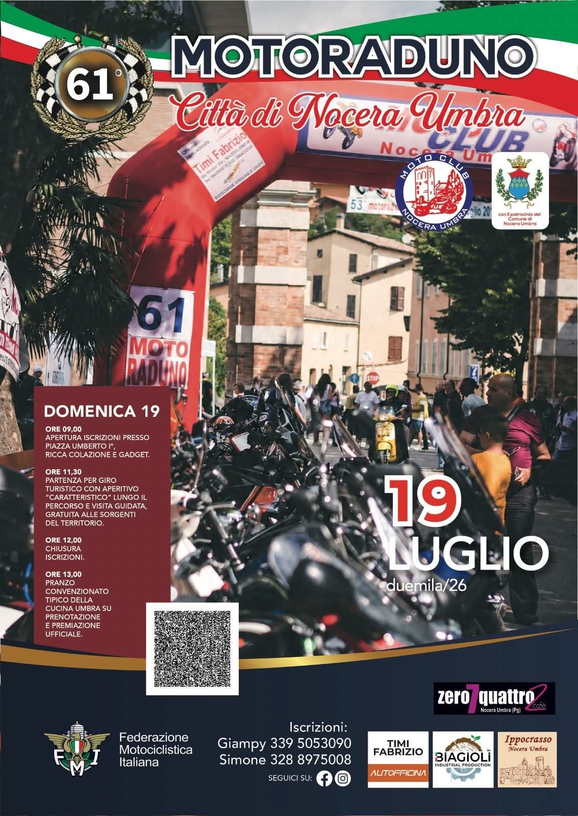 61° MOTORADUNO CITTA’ DI NOCERA UMBRA