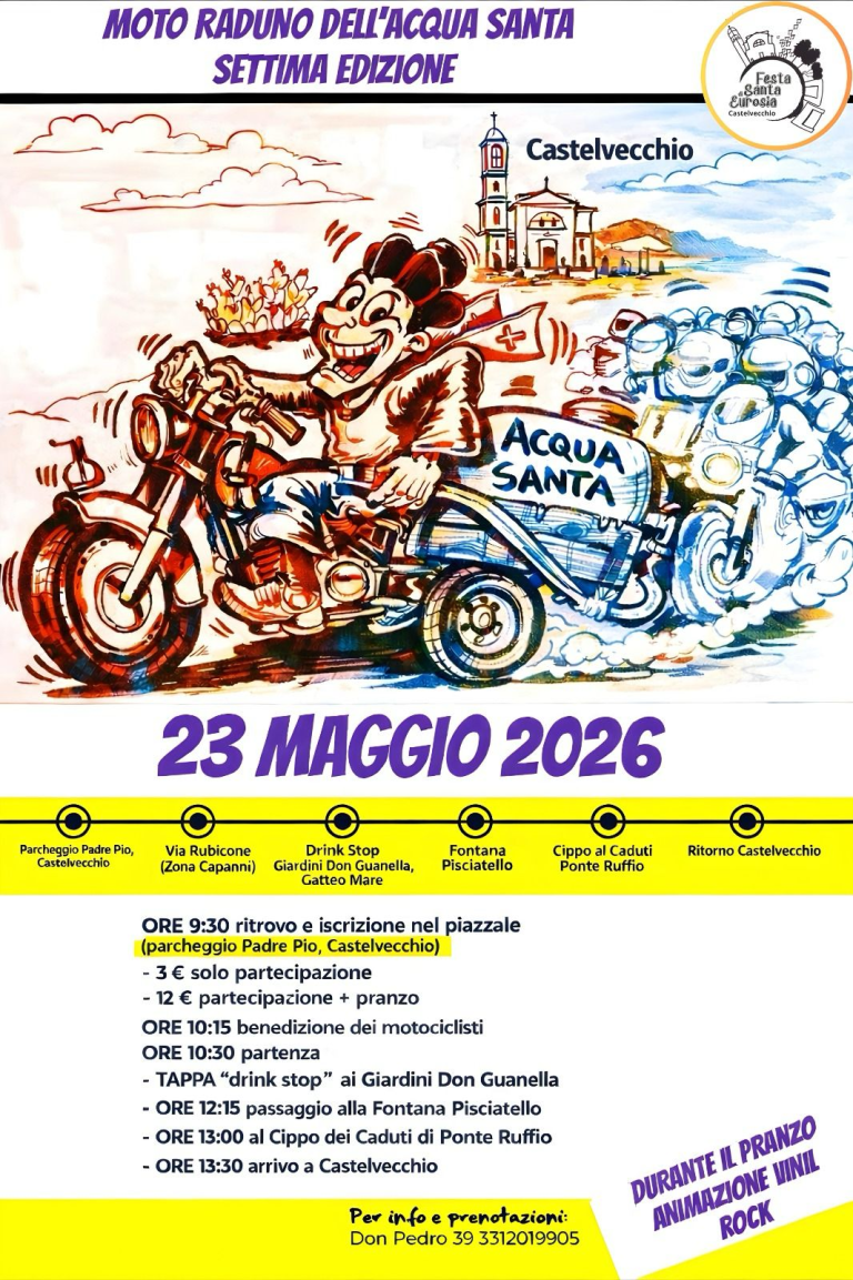 7° MOTO RADUNO DELL'ACQUA SANTA