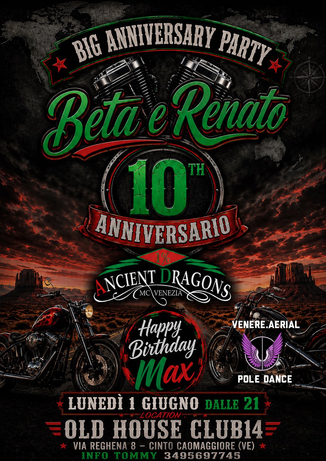 ANNIVERSARY PARTY 10th BETA E RENATO