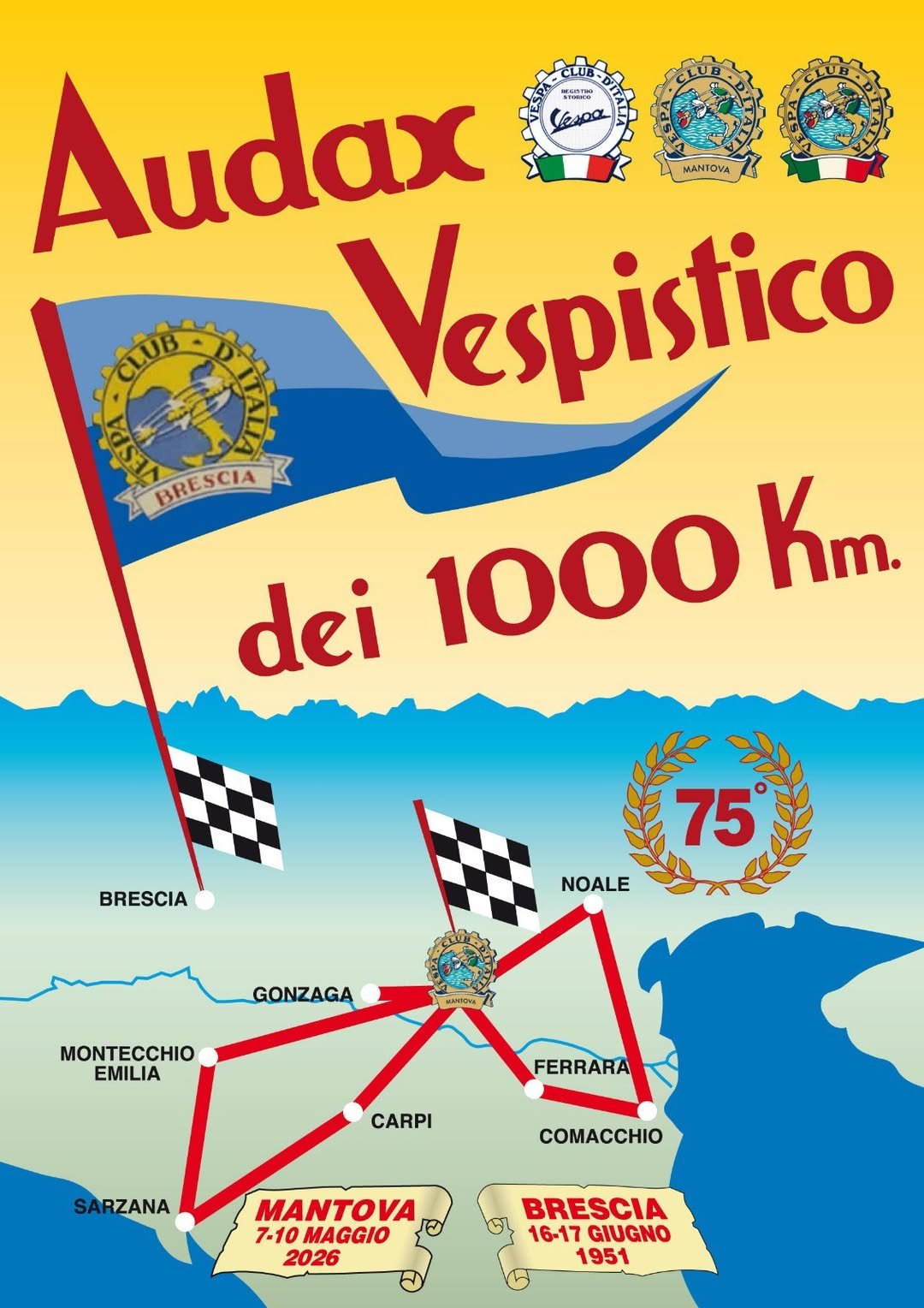 AUDAX VESPISTICO DEI 1000 KM