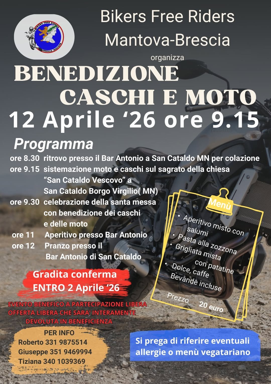 BENEDIZIONE CASCHI E MOTO