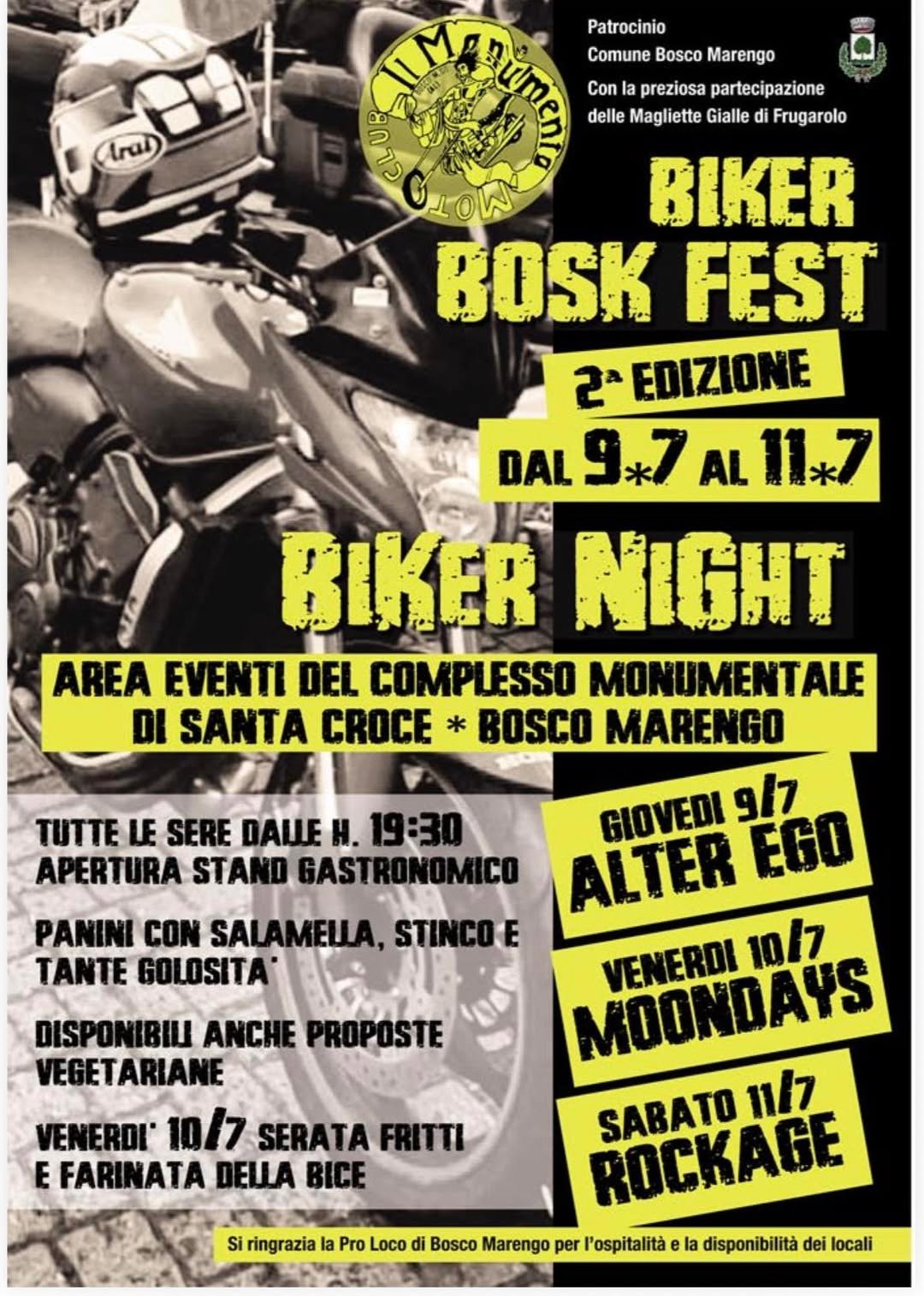 BIKER BOSK FEST 2ª EDIZIONE