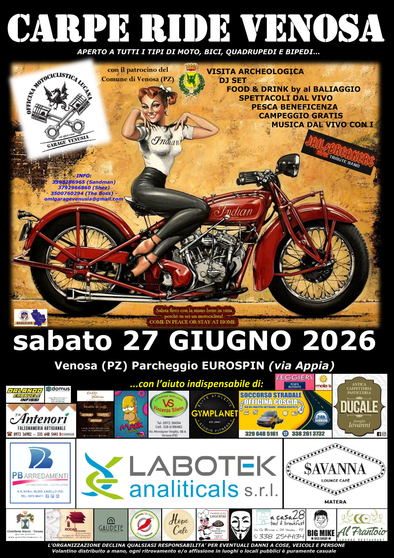 CARPE RIDE VENOSA