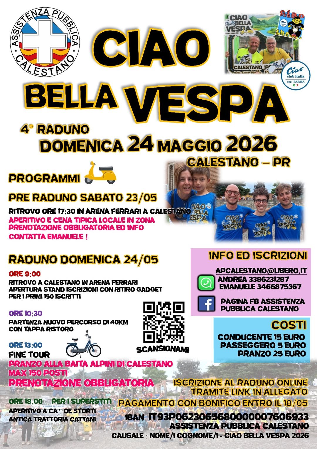 CIAO BELLA VESPA 4° RADUNO