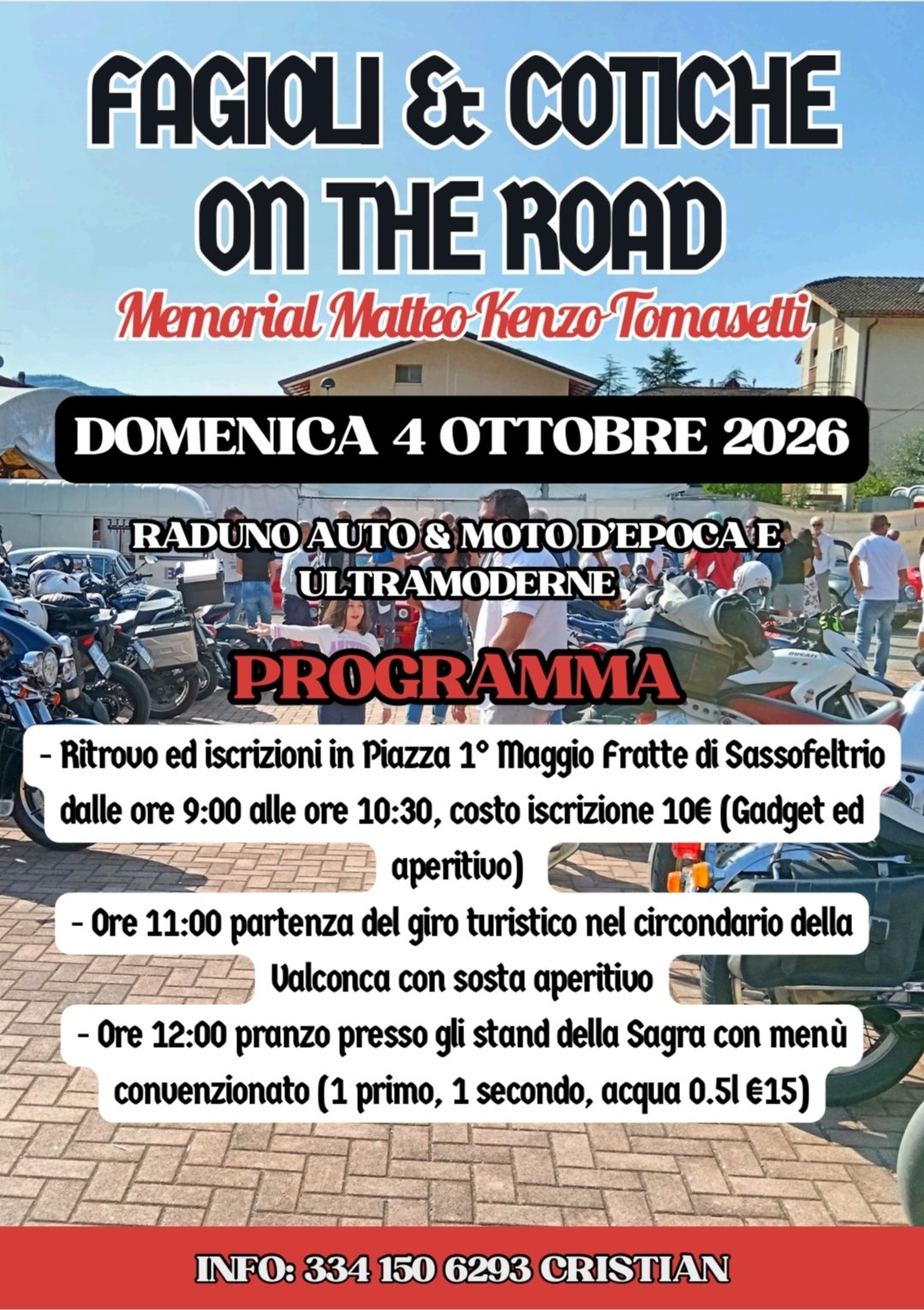 FAGIOLI & COTICHE ON THE ROAD