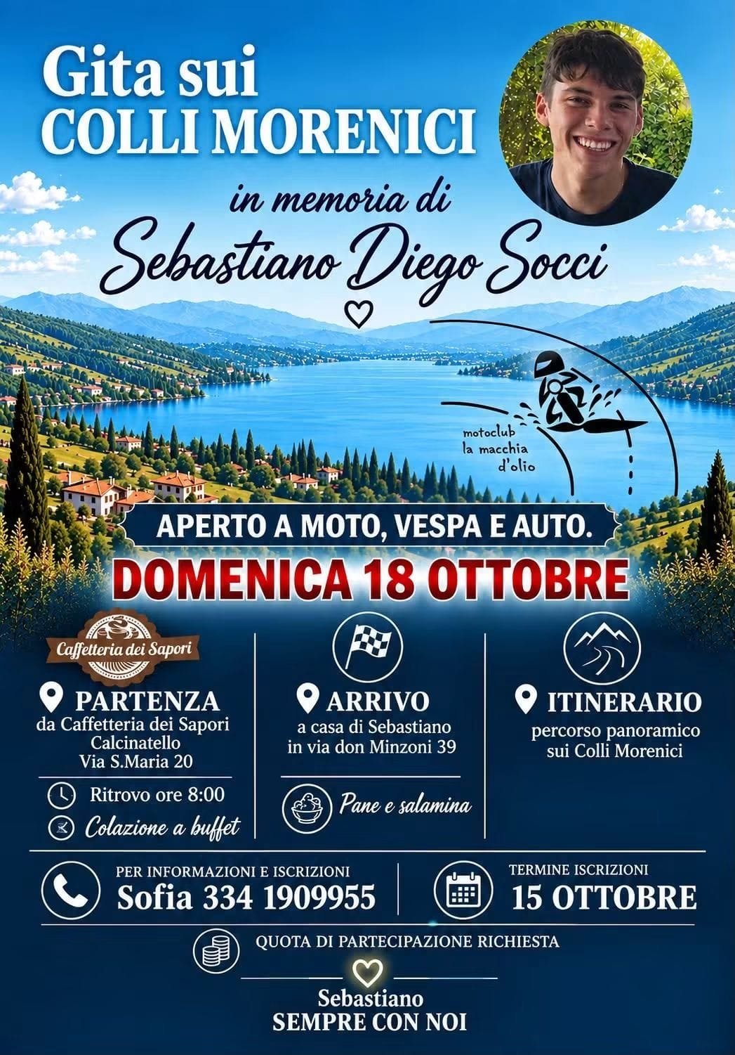 GITA SUI COLLI MORENICI IN MEMORIA DI SEBASTIANO DIEGO SOCCI