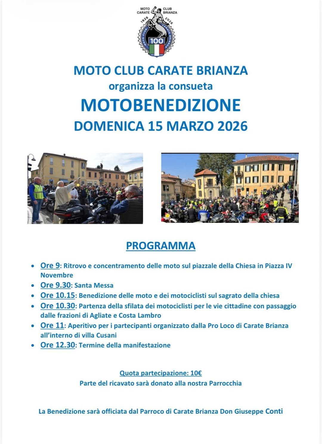 MOTOBENEDIZIONE