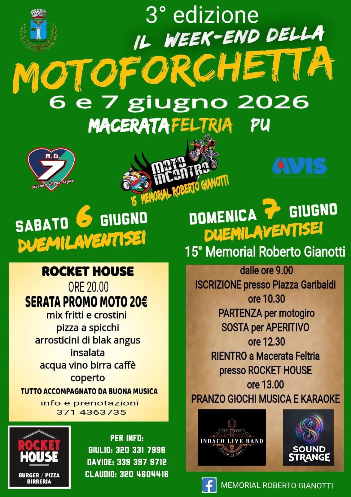 IL WEEK-END DELLA MOTOFORCHETTA 3^ EDIZIONE