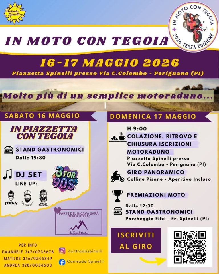 IN MOTO CON TEGOIA