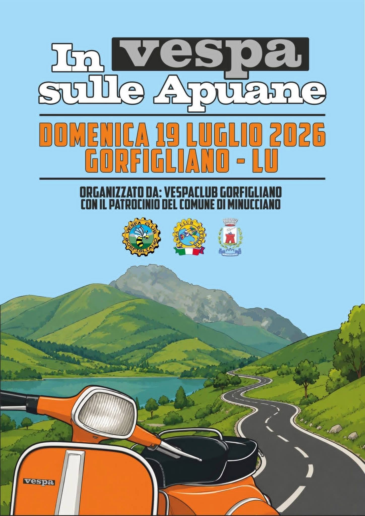 IN VESPA SULLE APUANE