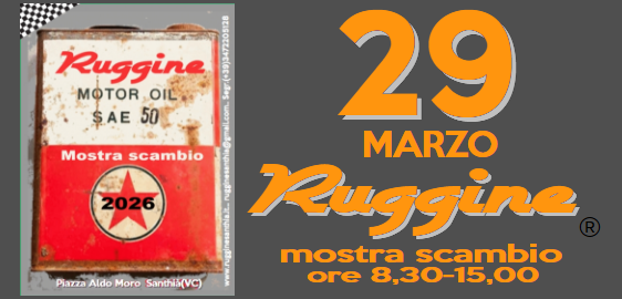 MOSTRA SCAMBIO RUGGINE