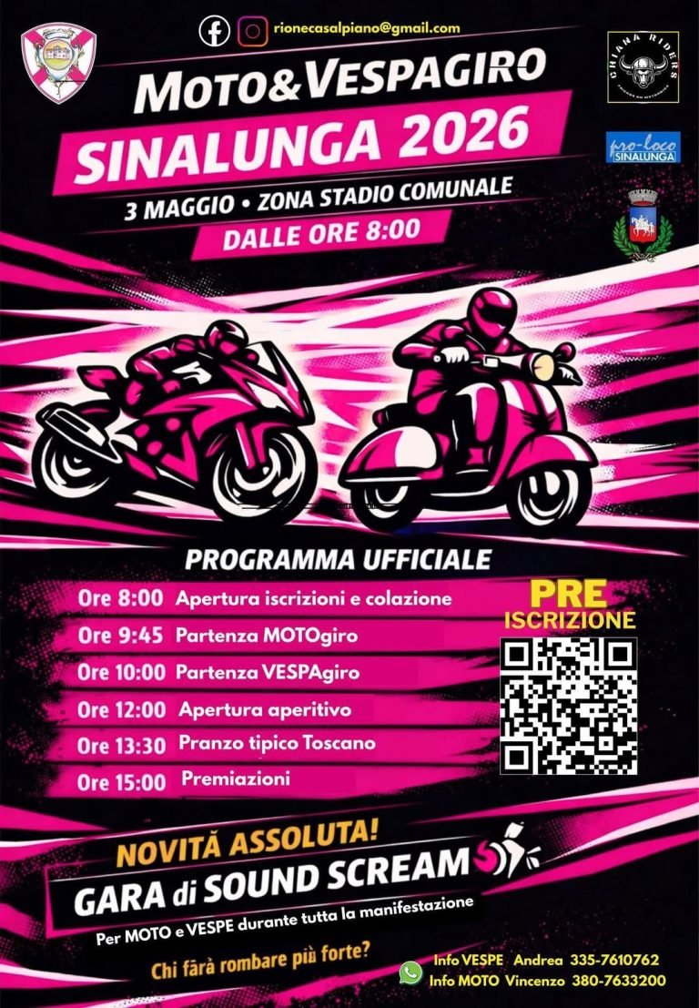 MOTO & VESPAGIRO SINALUNGA 2026