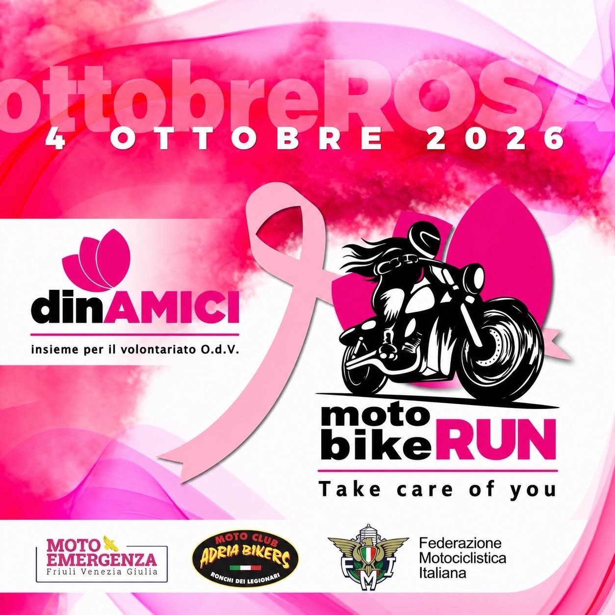 MOTOBIKE RUN IN ROSA