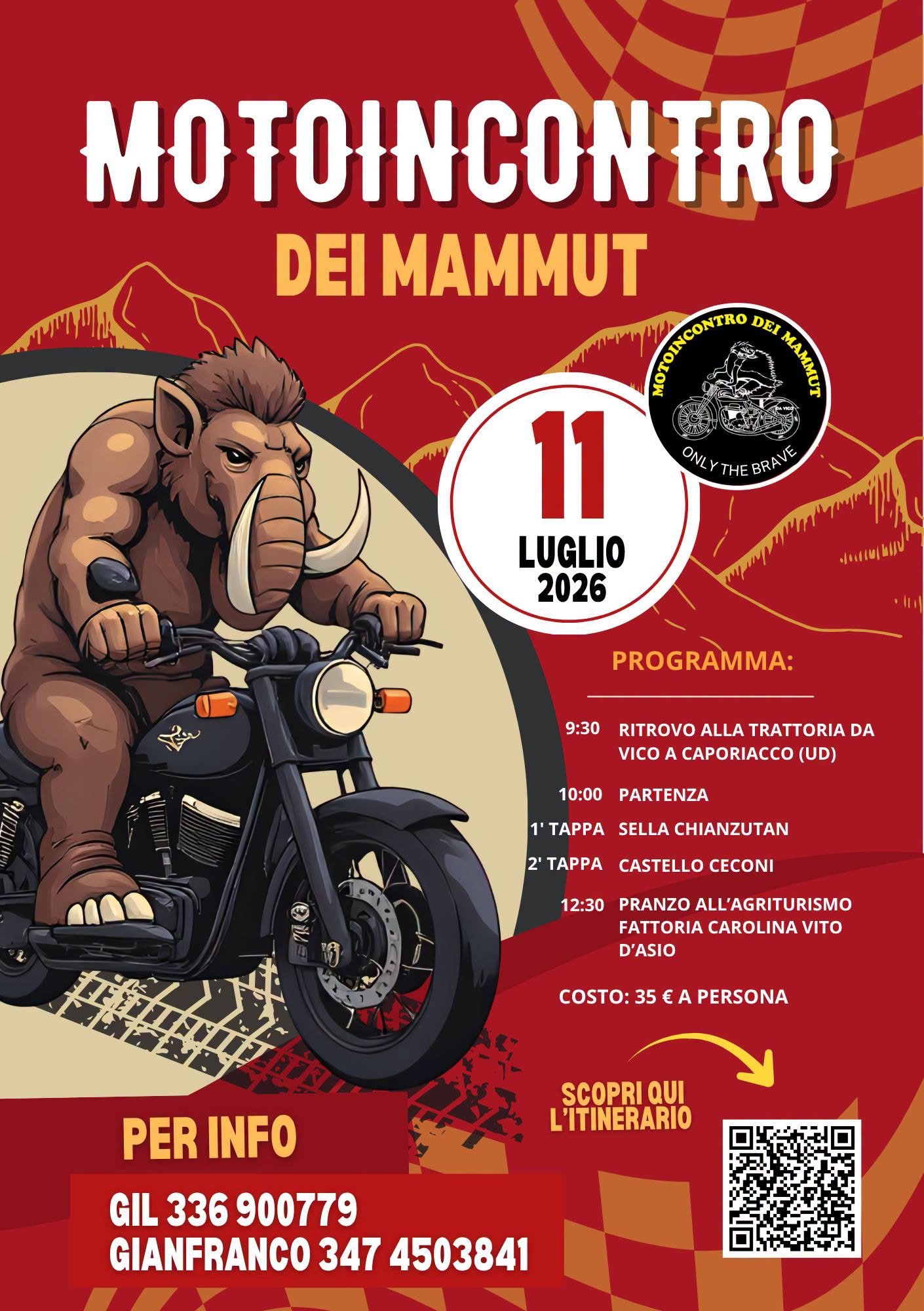 MOTOINCONTRO DEI MAMMUT