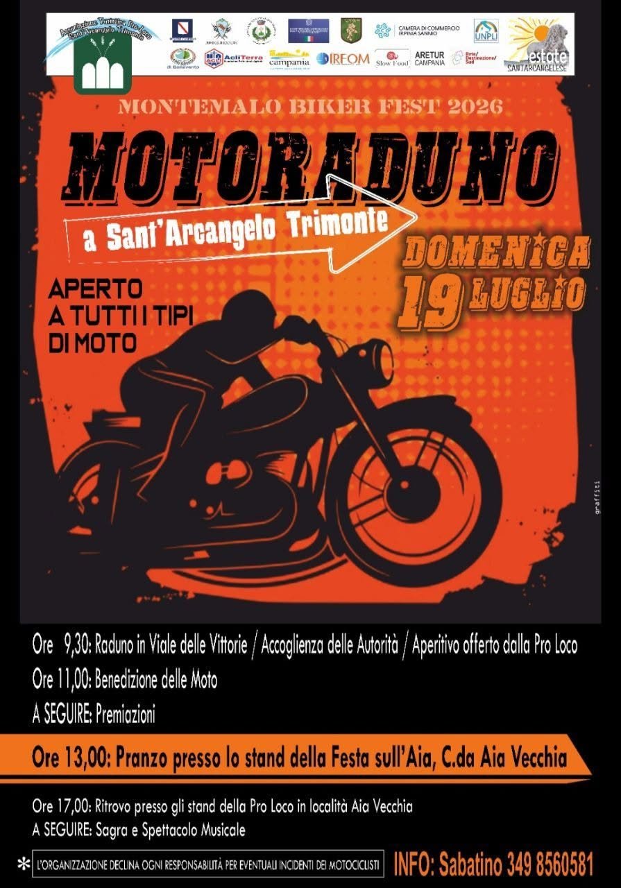 MOTORADUNO A SANT’ARCANGELO TRIMONTE
